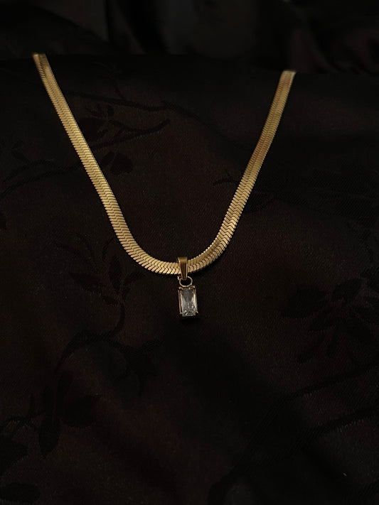 Snake Stone Chain
